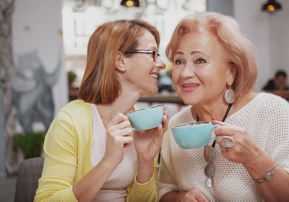 Mom and Daughter Tea